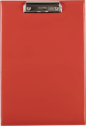 Portapapeles A4 de plástico Classic rojo