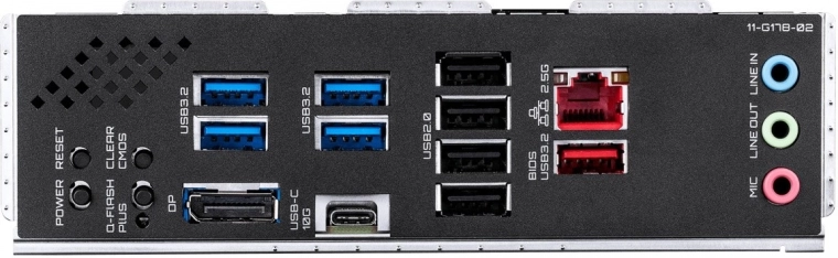 Conectividad rápida: 2,5GbE y puertos modernos