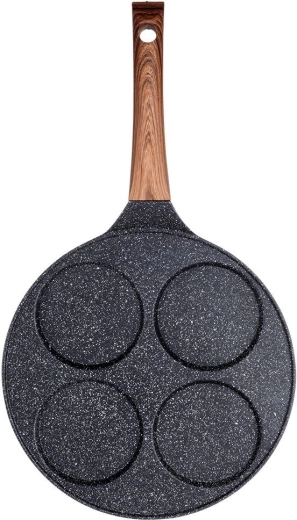 Superficie de granito antiadherente para cocinar saludablemente