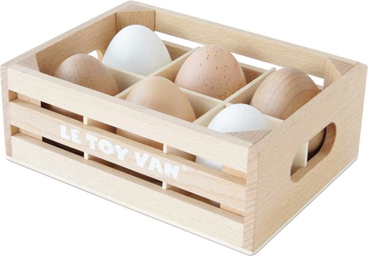 Madera sostenible y caja práctica