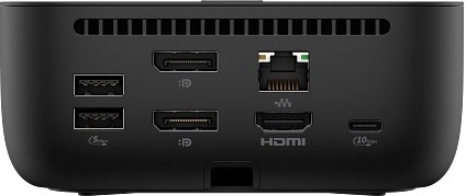 Conectividad completa para varios monitores y periféricos