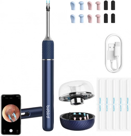 BEBIRD Note 5 Pro – otoscopio inteligente con cámara (azul)
