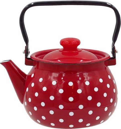 Hervidor esmaltado con lunares 2,5 l TORO