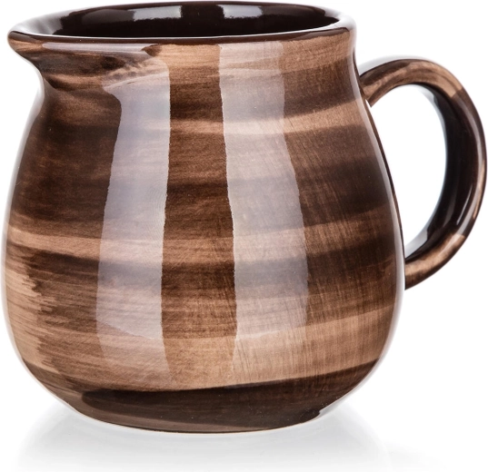 Lechera de cerámica 350 ml Palas marrón