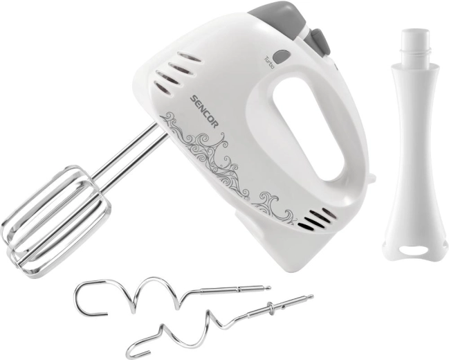 Batidora de mano SENCOR con accesorio de varilla