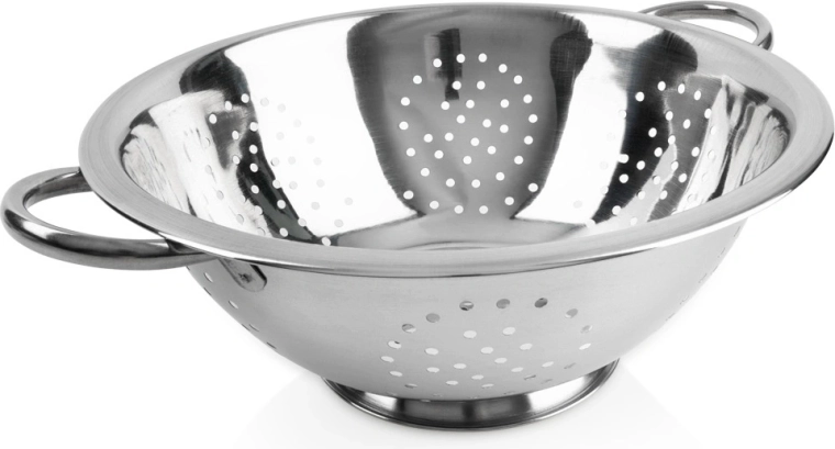 Colador de cocina de acero inoxidable Vilde 28 cm