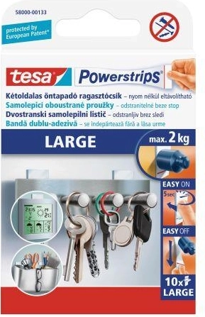 Cinta adhesiva de doble cara para objetos Tesa (5 × 2 uds)