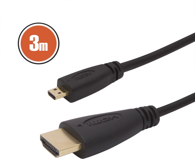 Cable HDMI a Micro HDMI de 3 m