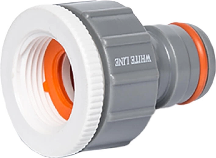 Adaptador con rosca interna 3/4" y 1" POWER JET WHITE LINE