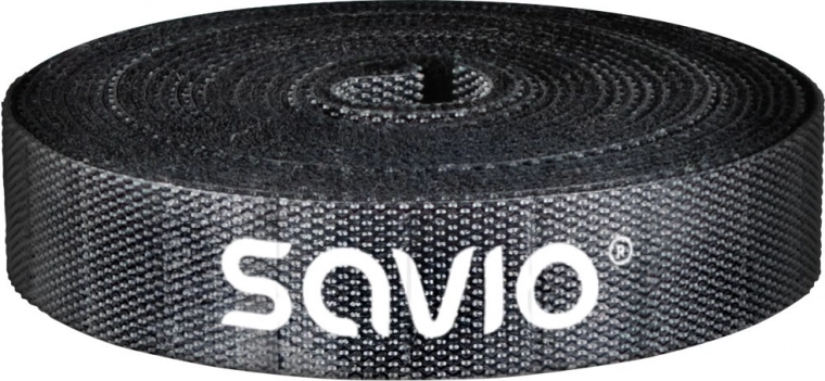 Organizador de cables Savio Velcro 5 m