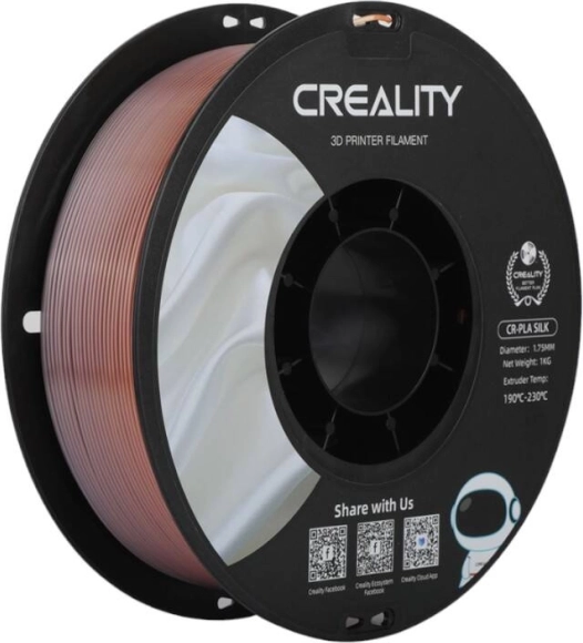 Filamento arcoíris Creality CR-PLA Silk 1,75 mm
