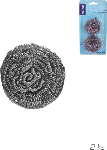 Estropajo metálico 5,5 cm (2 uds.)