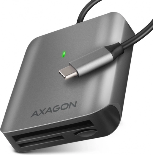 Lectora externa de tarjetas USB-C 3.2 Gen 1 con tres ranuras