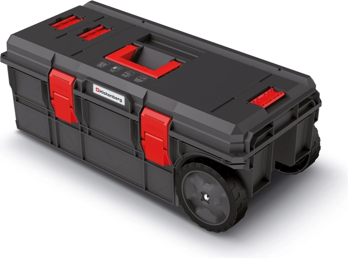 Maletín de herramientas con ruedas X-Block Pro 795 × 380 × 307 mm, negro