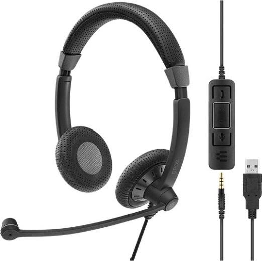 Auriculares estéreo EPOS SC 75 USB MS