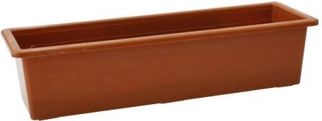 Jardinera de autorriego Salvia 50 cm terracota