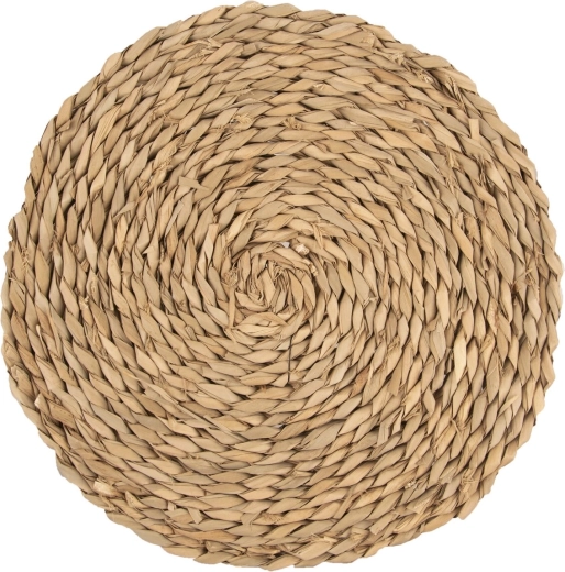 Salvamanteles redondo natural Orion para mesa, 35 cm