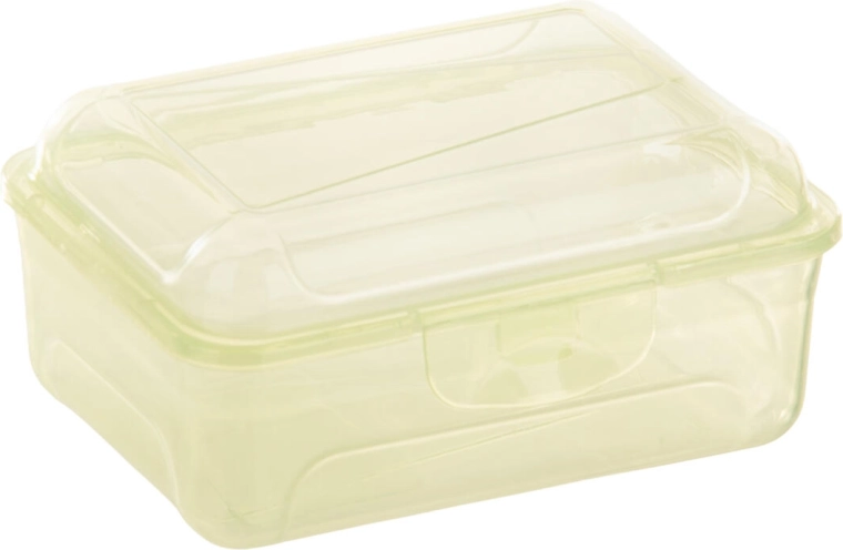 Fiambrera con cierre de clic 14 × 10 × 6,5 cm - 1 unidad