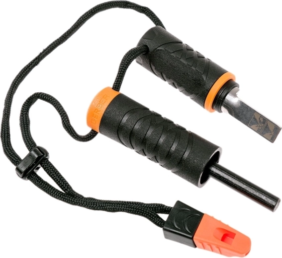 Gerber Fire Starter encendedor multifunción con pedernal y silbato