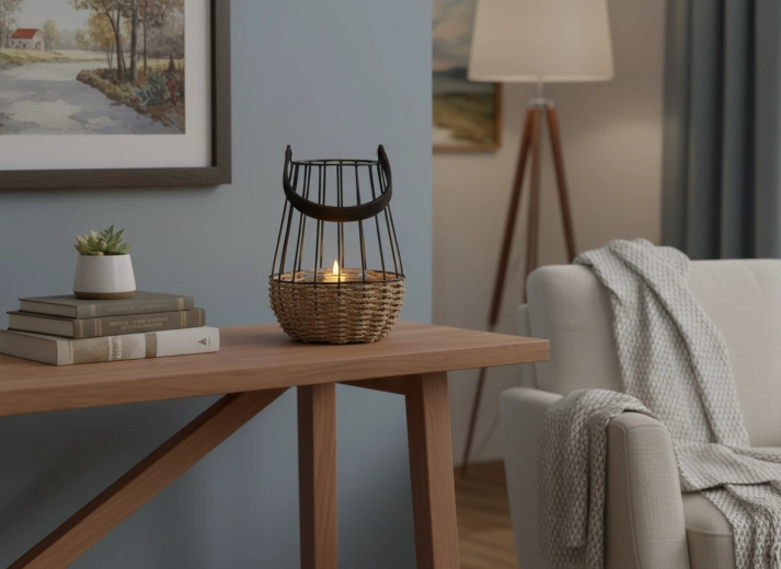 Acento con estilo para el salón y el dormitorio
