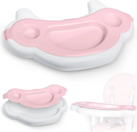 Bandeja rosa para trona Ricokids Sinco