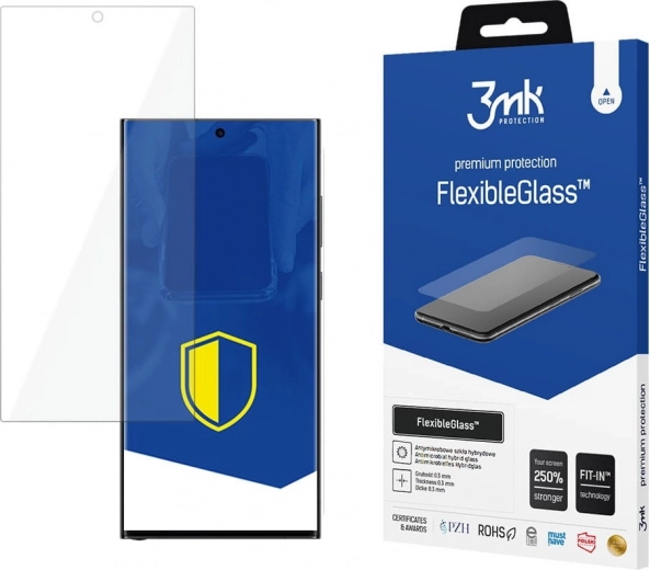 Cristal protector híbrido FlexibleGlass para Samsung S24 Ultra