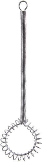 Batidor espiral de acero inoxidable de 15 cm