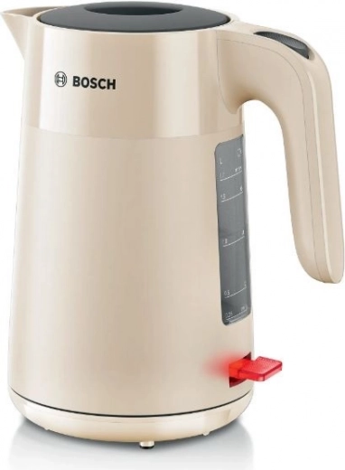 Hervidor eléctrico beige Bosch MyMoment 1,7 l