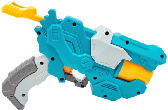 Pistola para proyectiles de espuma MAC TOYS con set de dianas