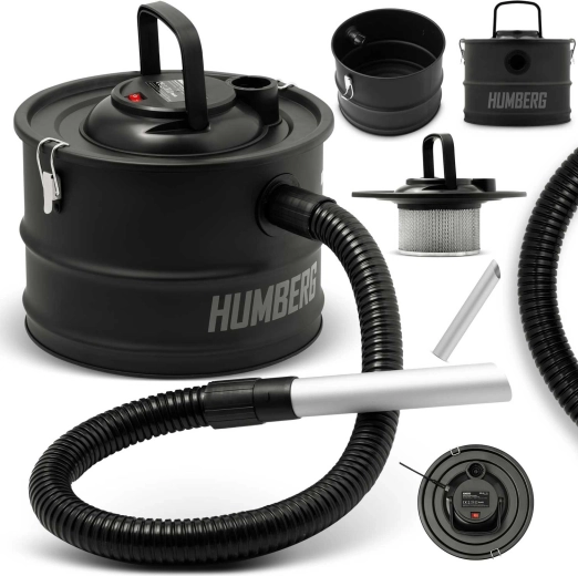 Aspirador de cenizas para chimenea 15 l 1200 W