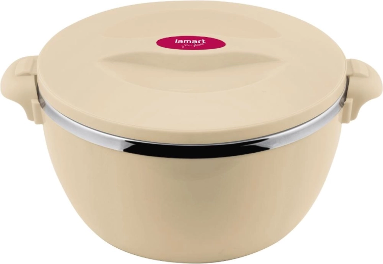 Olla térmica Lamart Temp de 6,5 l, beige