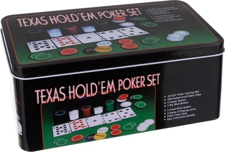 Equipamiento completo para Texas Hold'em
