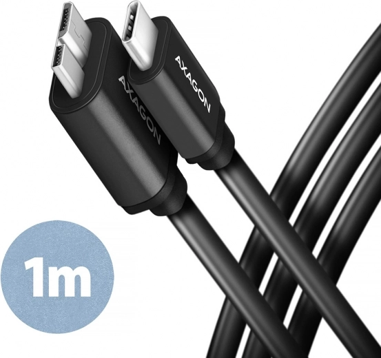 Cable Micro-B USB a USB-C 3.2 Gen 1 1 m 3 A ALU PVC