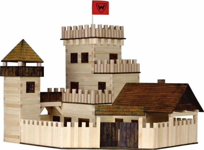 Walachia maqueta de madera para pegar Castillo
