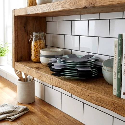 Orden y ahorro de espacio en la cocina