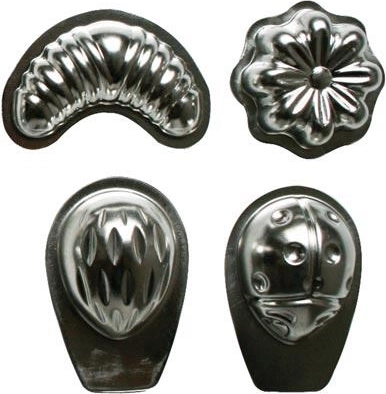 Set de moldes navideños para galletas, 20 uds., chapa estañada