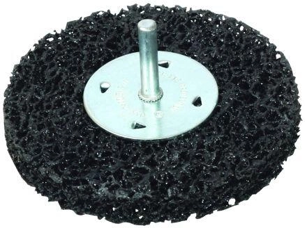 Cepillo abrasivo de nylon con vástago 100 mm