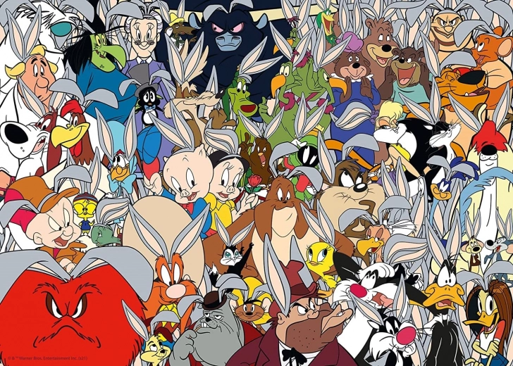 Puzzle LOONEY TUNES Challenge 1000 piezas Ravensburger