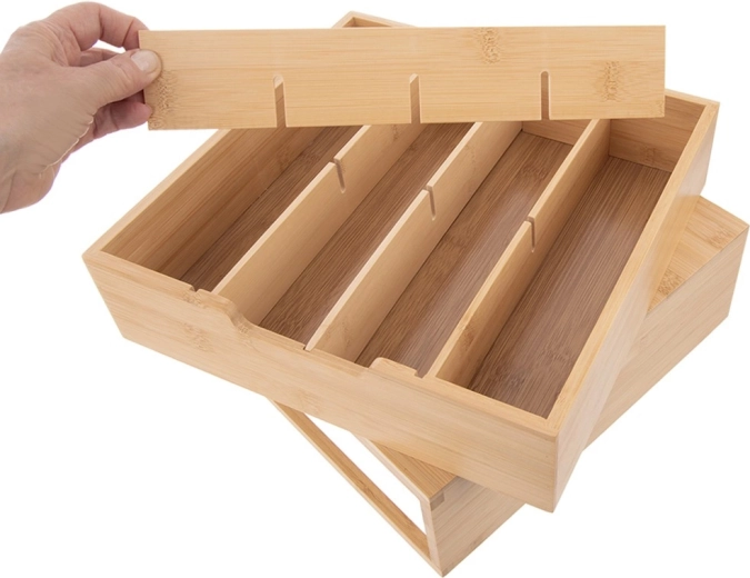 Separadores extraíbles y ajustables