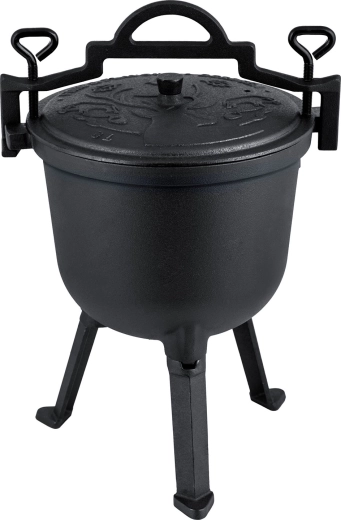 Hierro fundido auténtico para un sabor profundo