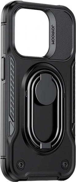 Funda negra con soporte (kickstand) para iPhone 14 Plus Joyroom
