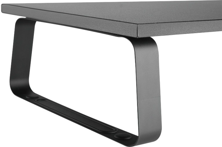 Espacio bajo el soporte para accesorios