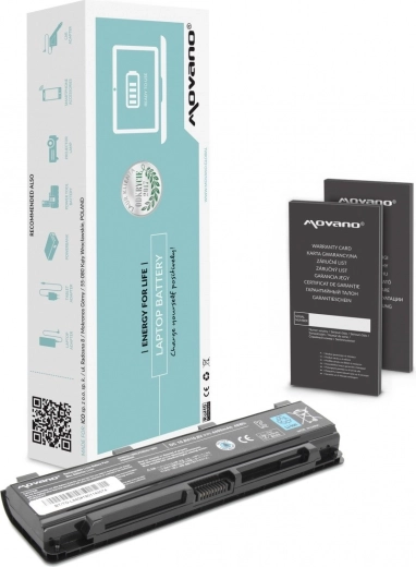Batería Movano para Toshiba Satellite C850/L850 4400 mAh (48 Wh) PA5024U-1BRS