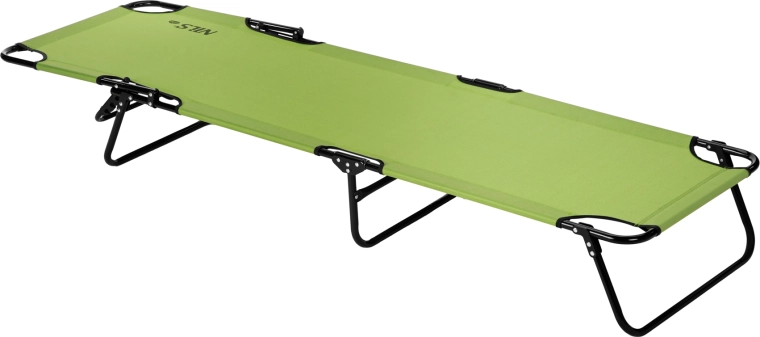 Tumbona de camping plegable Nils Camp NC3026 verde