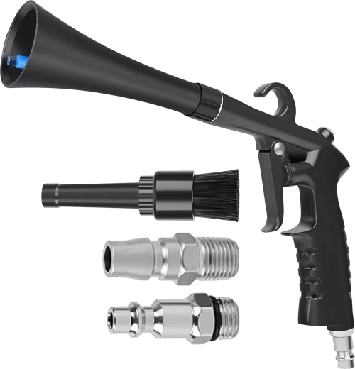Pistola neumática de limpieza RENEW FORCE con cepillo
