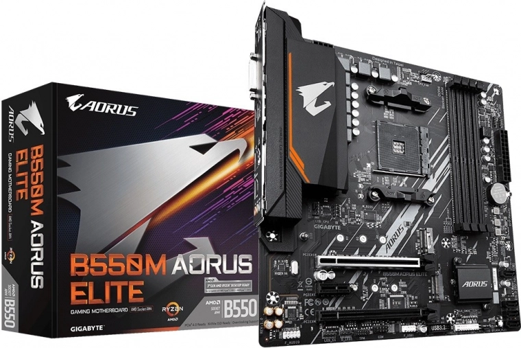 Placa base Gigabyte B550M AORUS ELITE