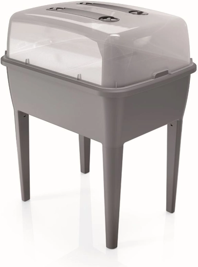 Sembrador Respana planter set 77 cm, piedra gris