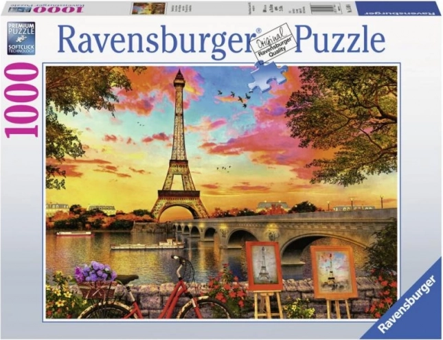 Puzzle En la orilla del Sena 1000 piezas RAVENSBURGER