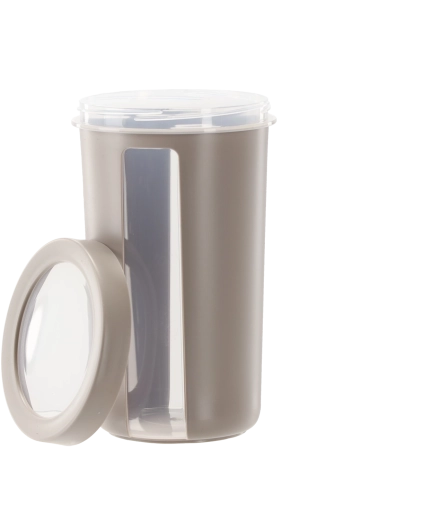 Capacidad compacta de 1,2 l para el almacenamiento diario