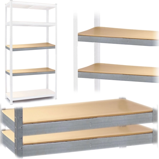 Juego de estantes para estanterías Humberg 90 × 40 cm – 2 uds